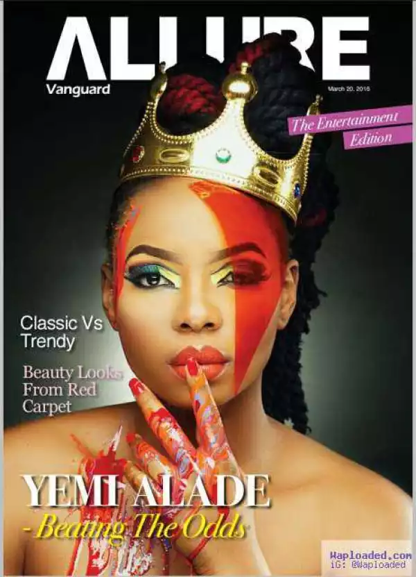 Yemi Alade Covers Vanguard Allure
